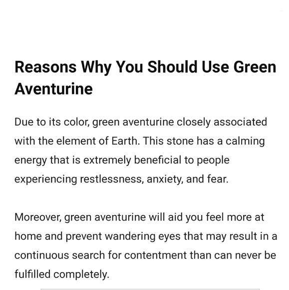 Aventurine 30" \ .925 Sterling Silver Necklace - Picture 2 of 7